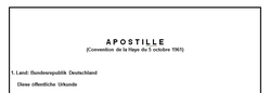 Apostille